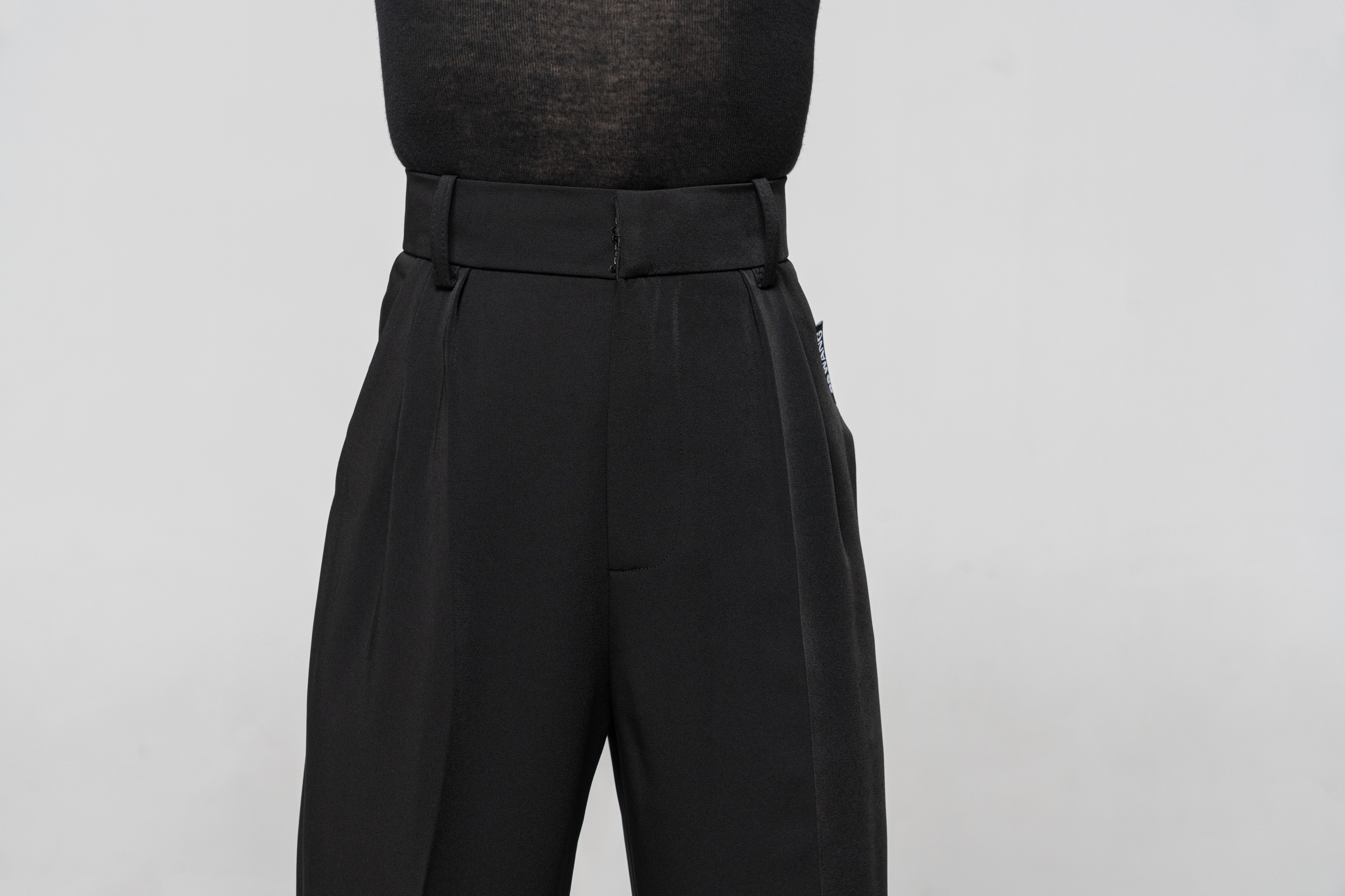 Boy Multipurpose suit trousers(Black)