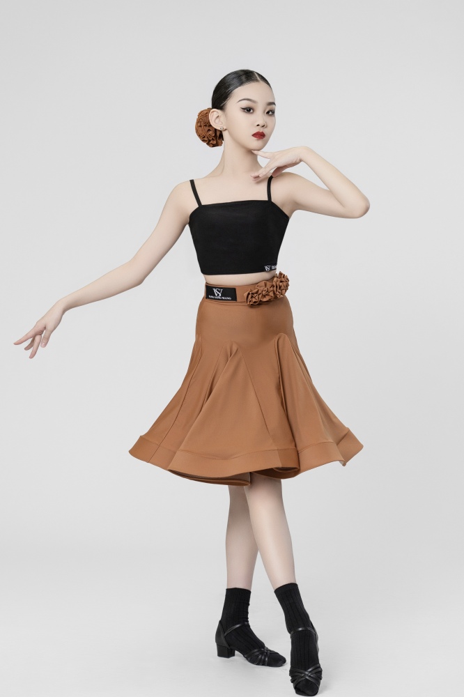 Back tiny twist tie suspender