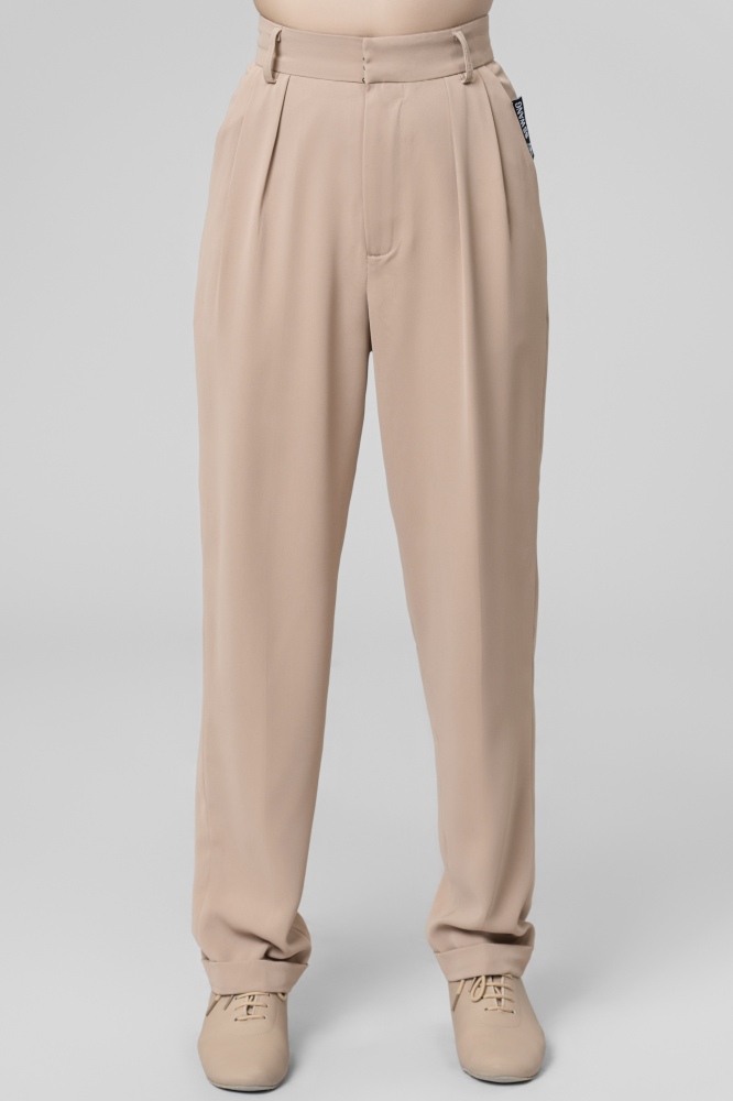 Woman Multipurpose suit trousers(Creamy yellow）