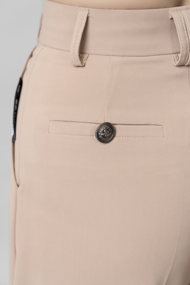 Woman Multipurpose suit trousers(Coffee Gray）