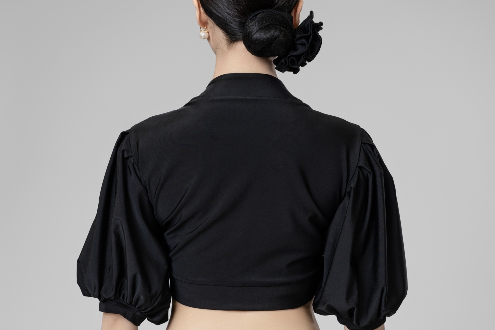 puff sleeve jacket