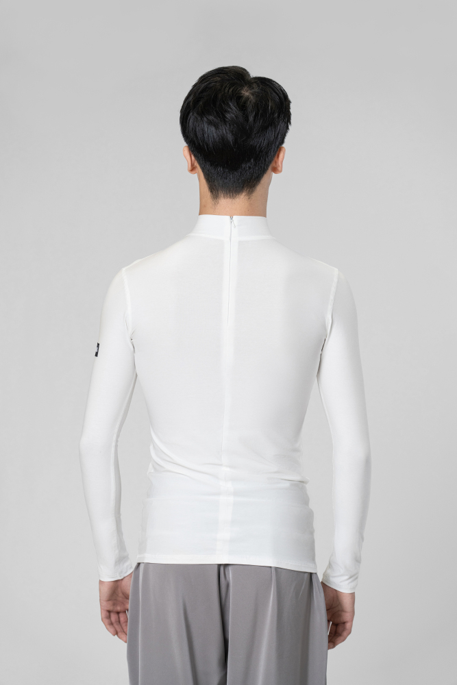 Man long sleeves high collar（Black）