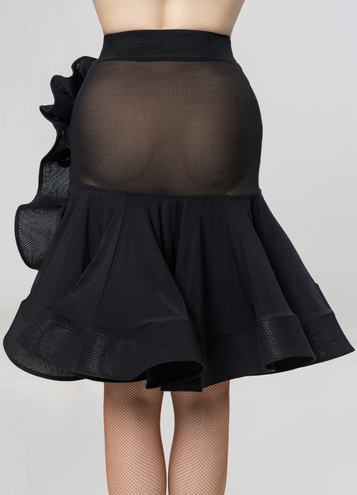 Gauze lace-up skirt（With underpants）