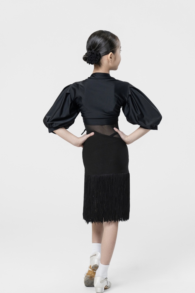 Puff sleeve jacket