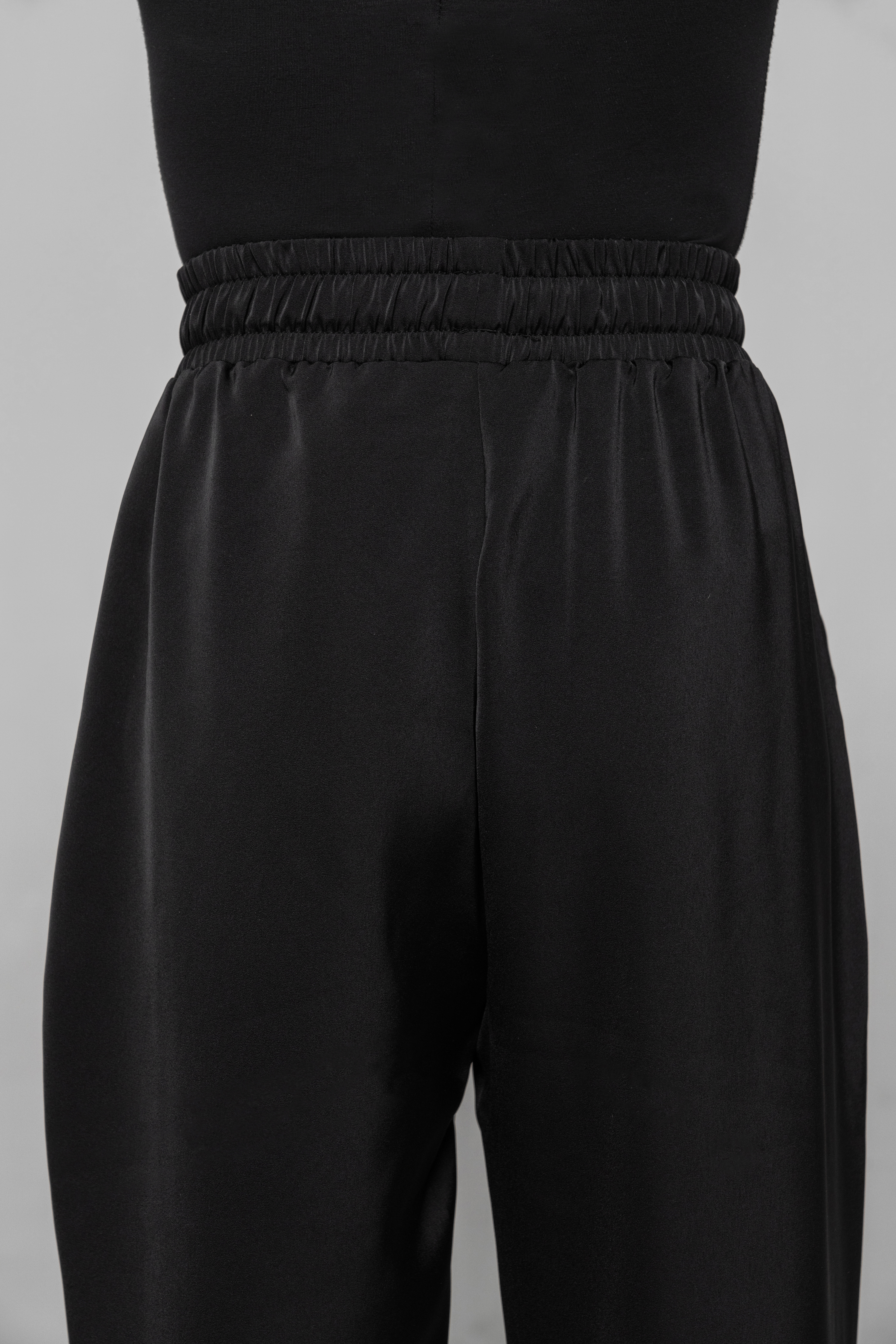 Boy Drawstring pants（Black）