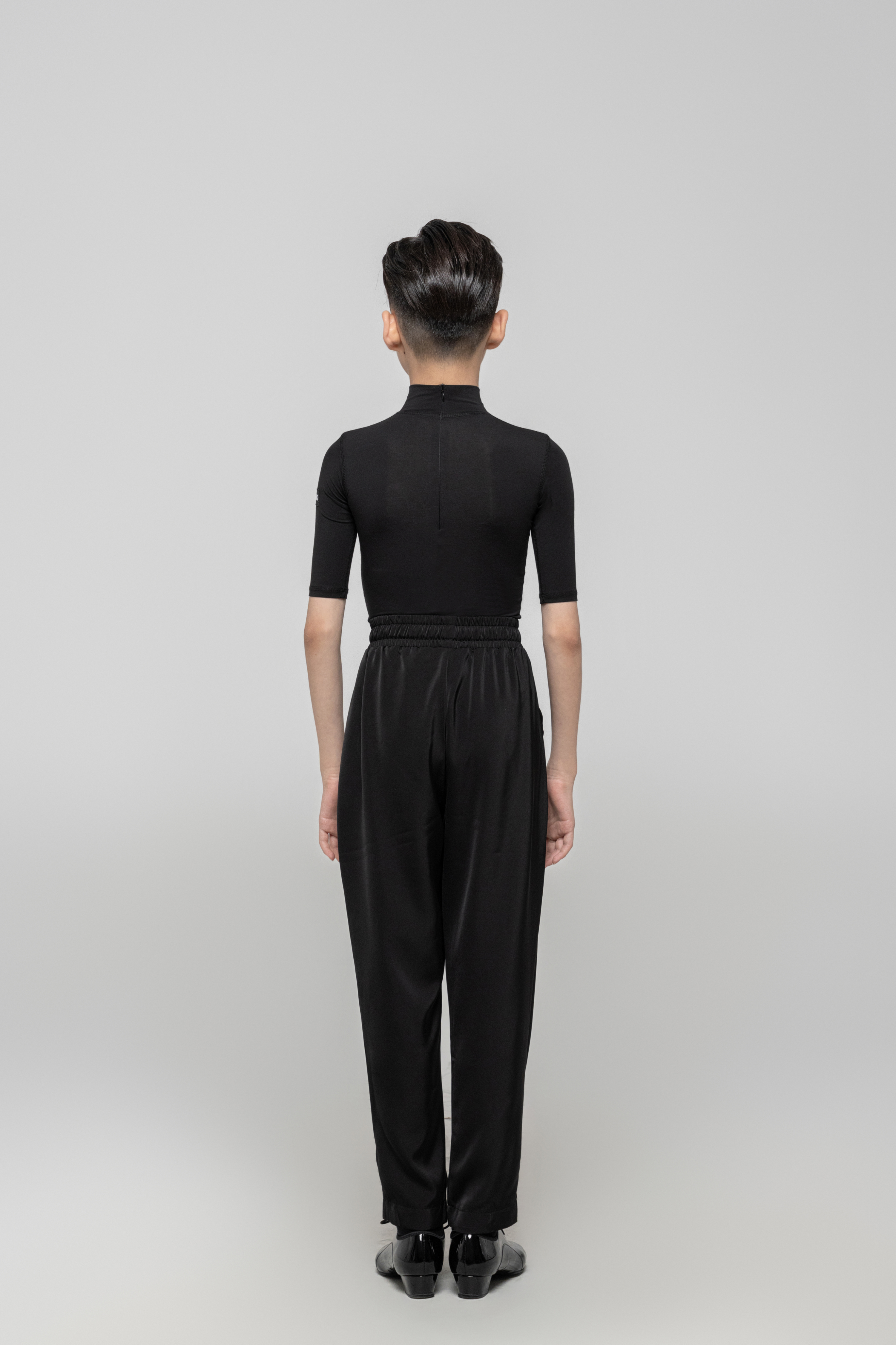 Boy Drawstring pants（Black）
