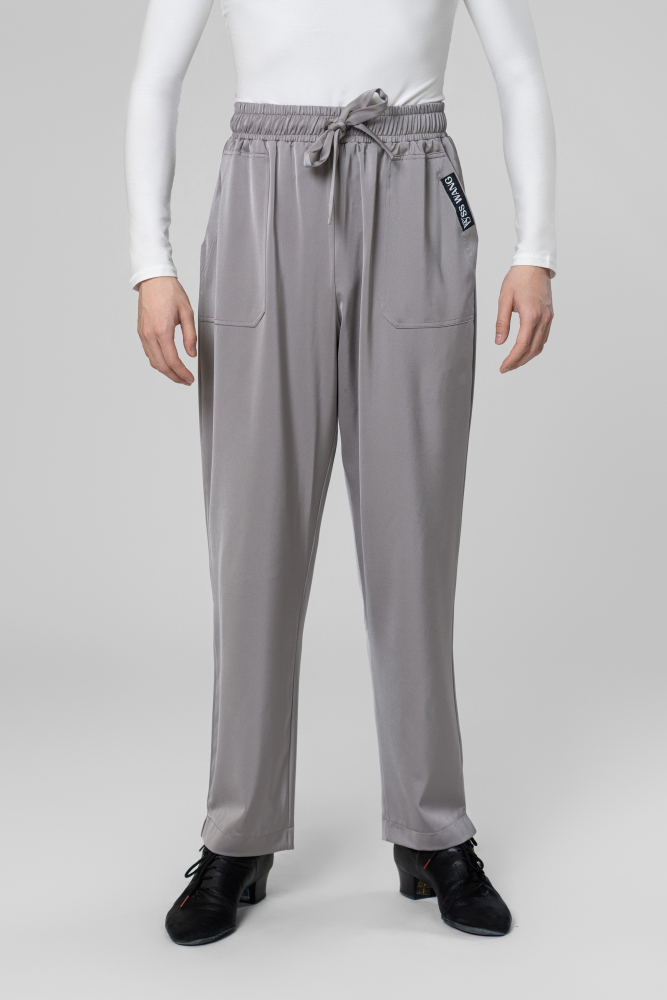 Man Drawstring pants（Gray）