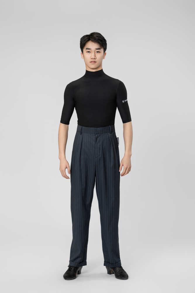 Man Multipurpose suit trousers(Black)