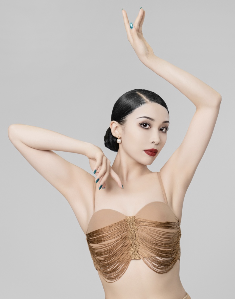 Hanging Tassels Short Suspender（Light gold）