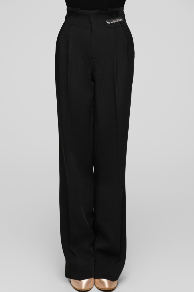 Adjustable Waist Ballroom Trousers For Women (white)