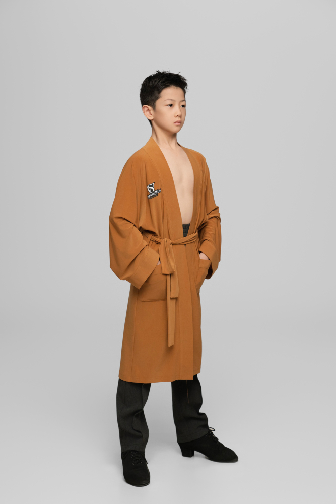 Competition Robe for Boys (Caramel)