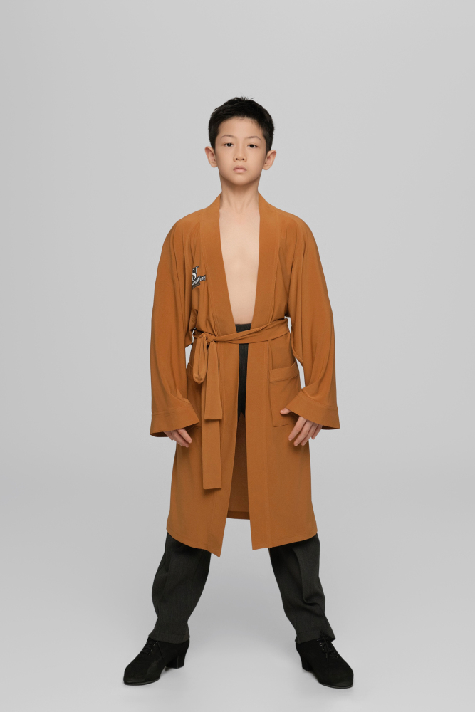 Competition Robe for Boys (Caramel)