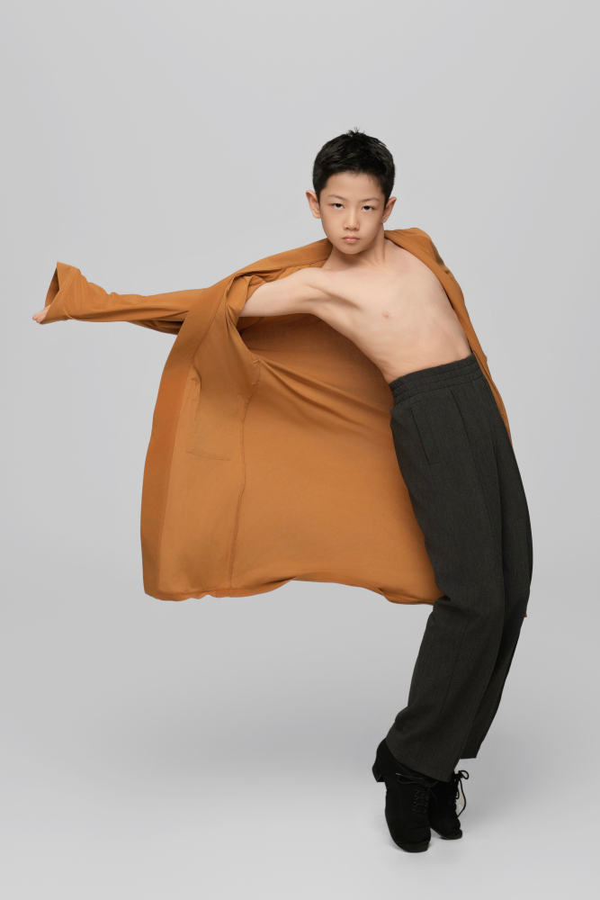 Competition Robe for Boys (Caramel)