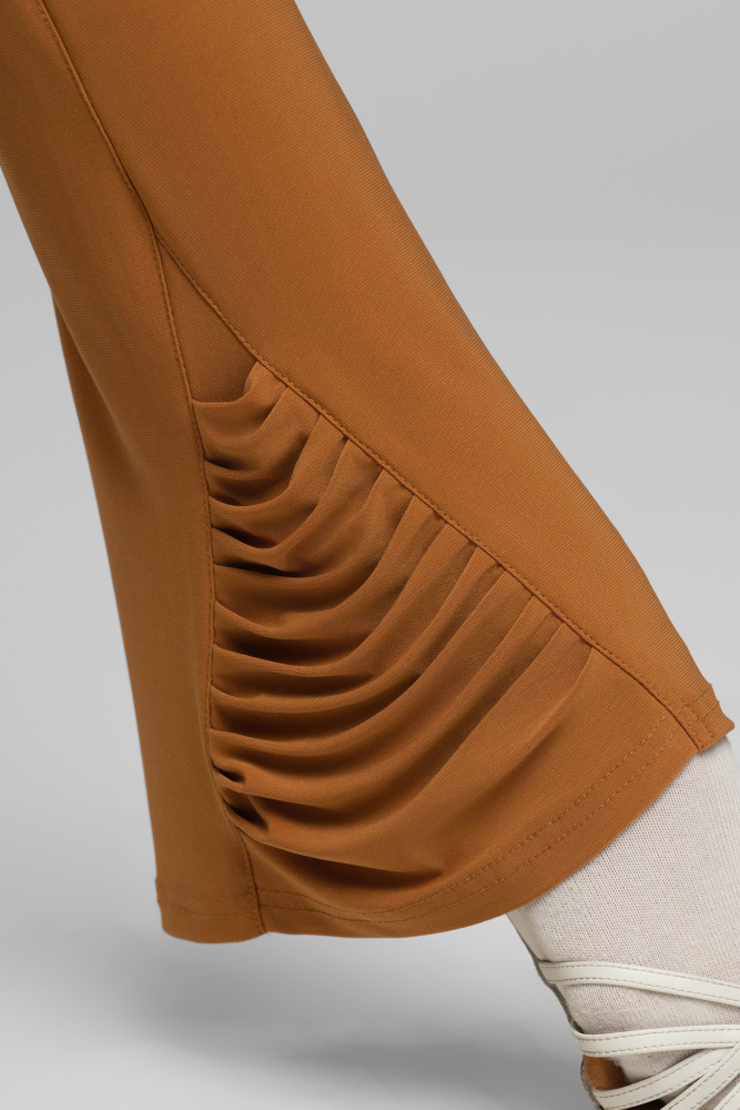 Flared Pants For Girls (Black)