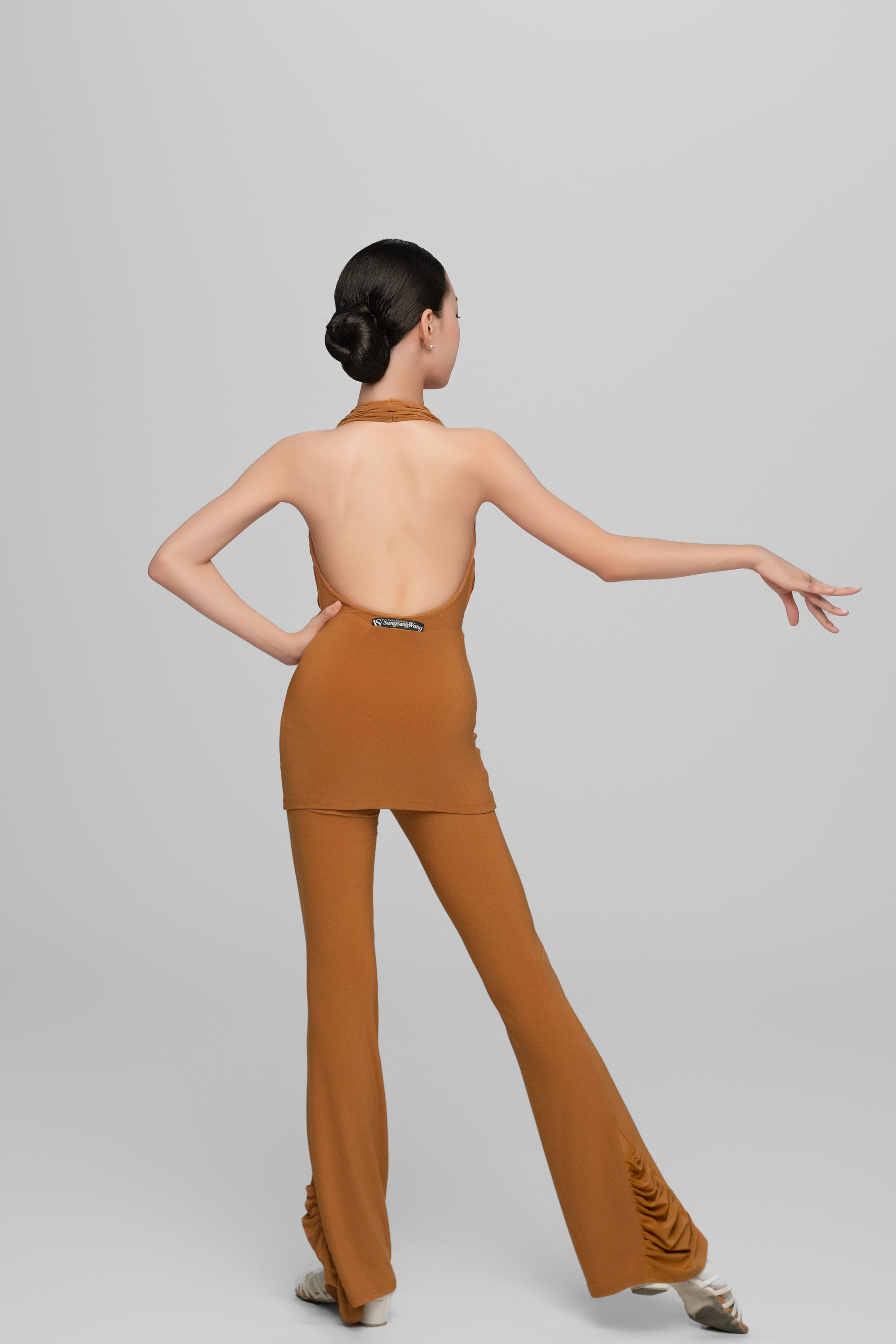 Flared Pants For Girls (Black)