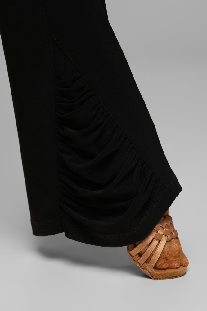 Flared Pants For Women (Black)