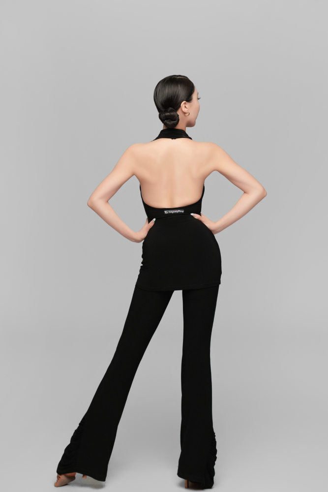 Flared Pants For Women (Black)