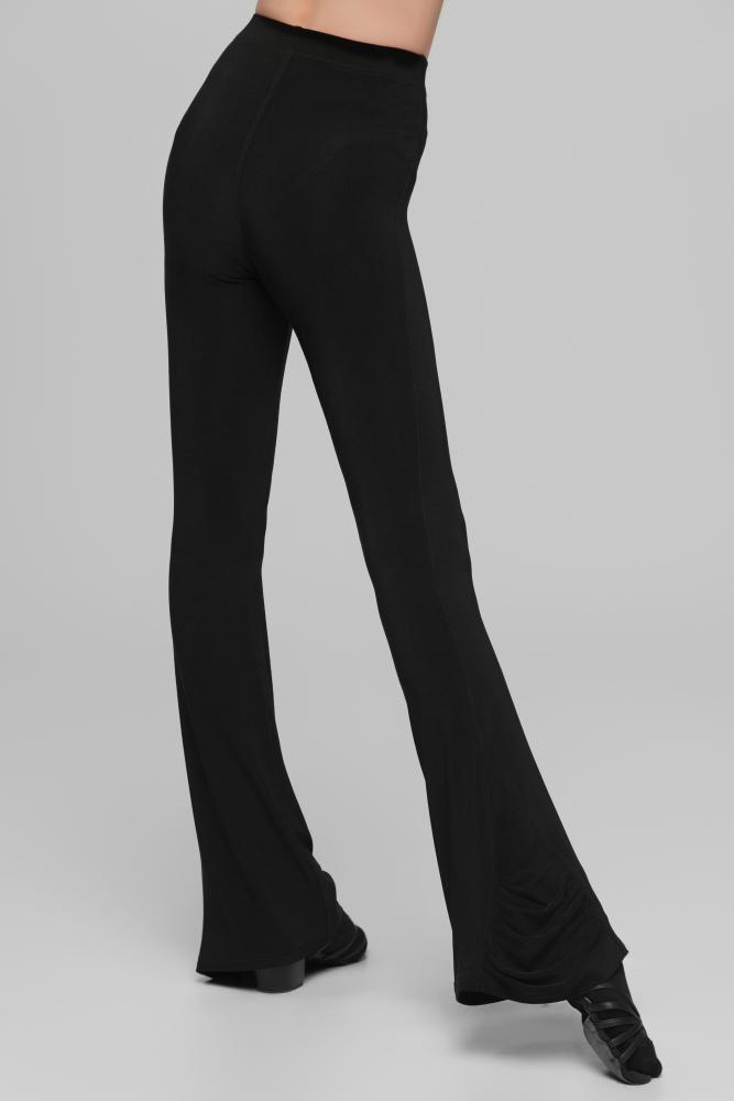 Flared Pants For Girls (Black)