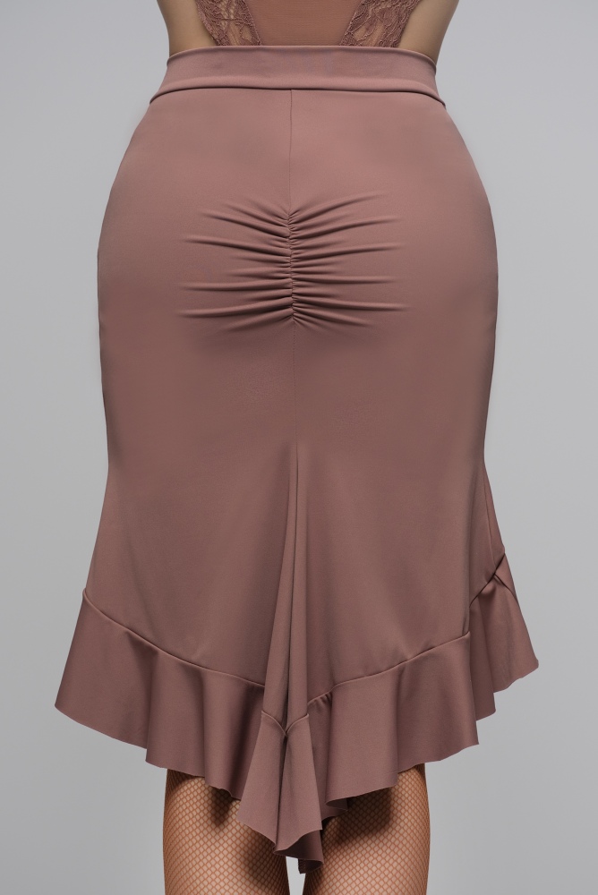 High-Stretch V-Waist Mermaid Skirt For Women (Rose)