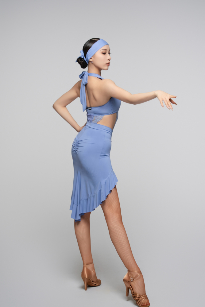 High-Stretch V-Waist Mermaid Skirt For Women (Rose)