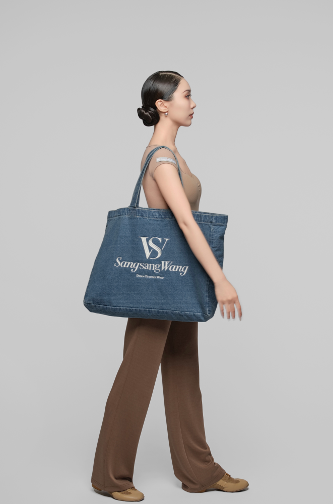 Denim Tote Bag (Dark Denim)#240502