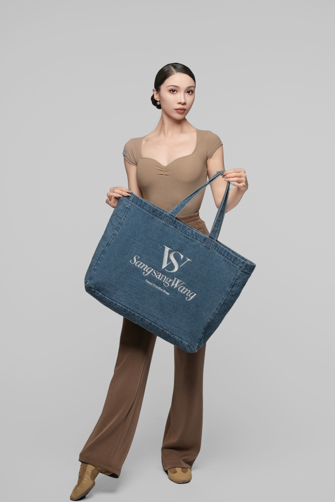 Denim Tote Bag (Dark Denim)#240502