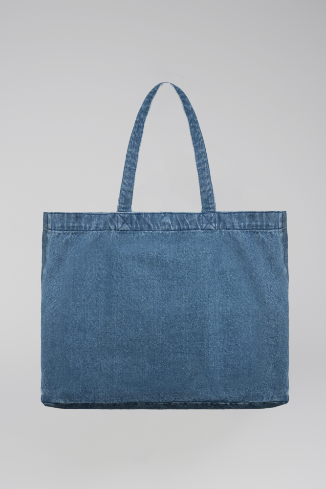 Denim Tote Bag (Dark Denim)#240502