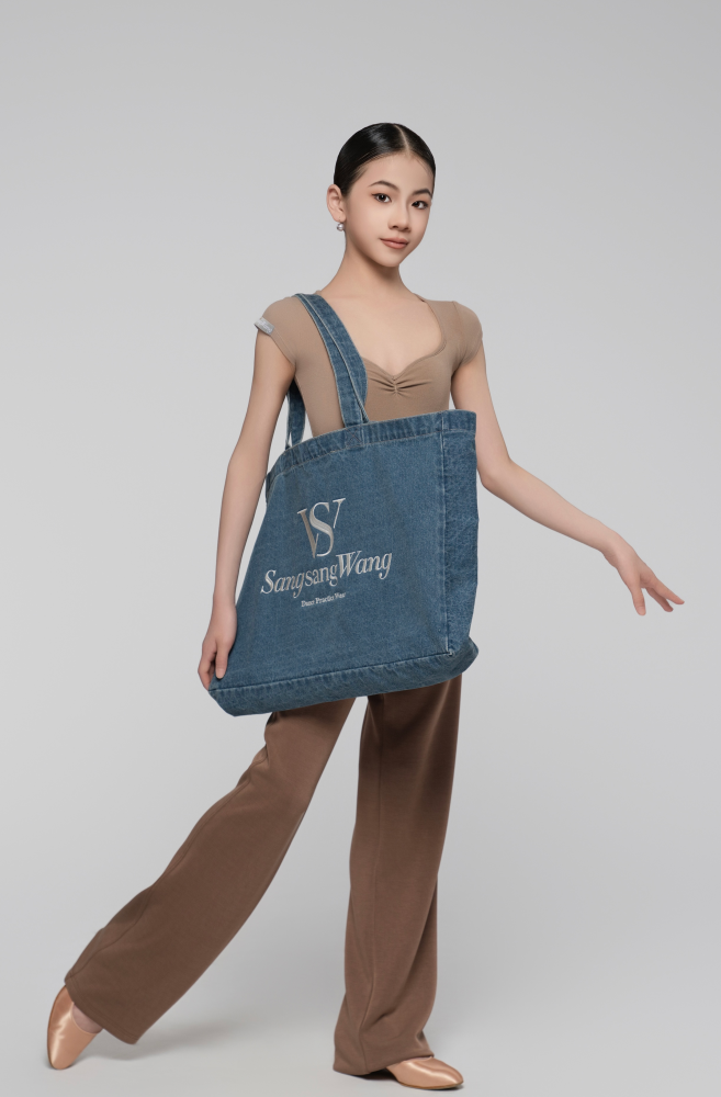 Denim Tote Bag (Dark Denim)#240502