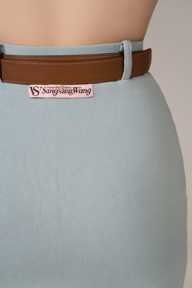 Women's Casual Wear Collection | Ultra Comfortable Cami Skirt Set (Freshwater Blue / With Headband)