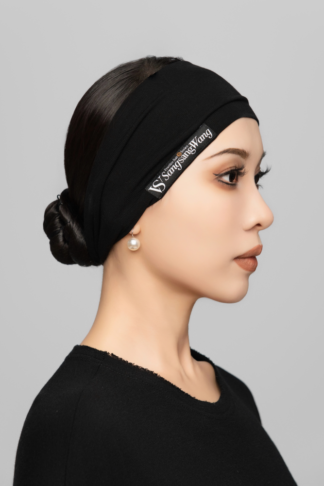 Thin Thread Sports Headband (Black)