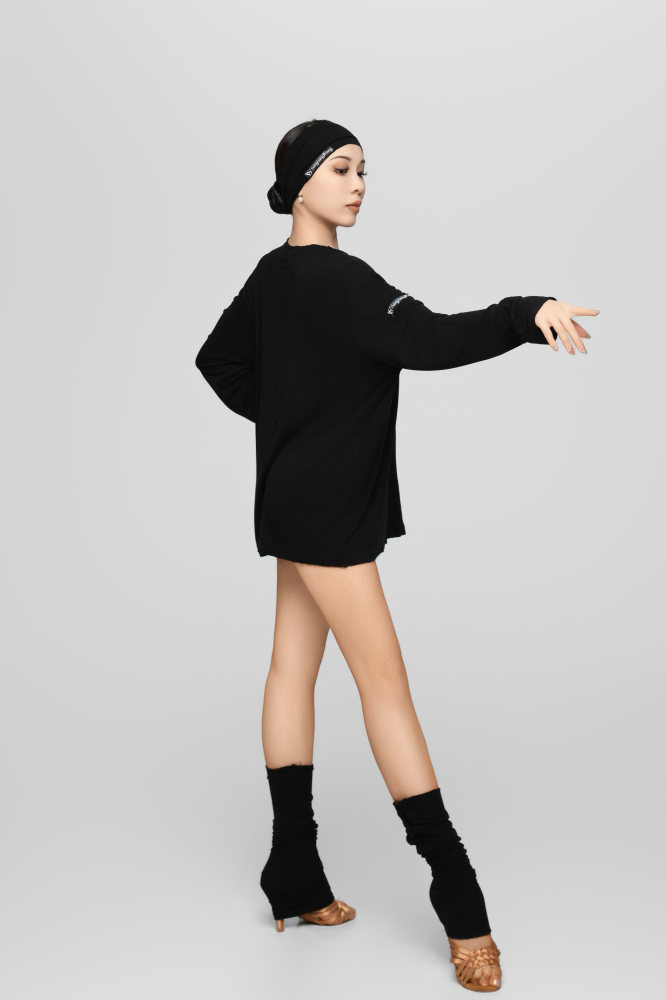 Threaded Button Socks (Black)