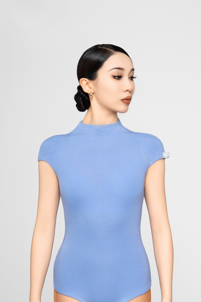 Ribbed Sleeveless Bodysuit (White)