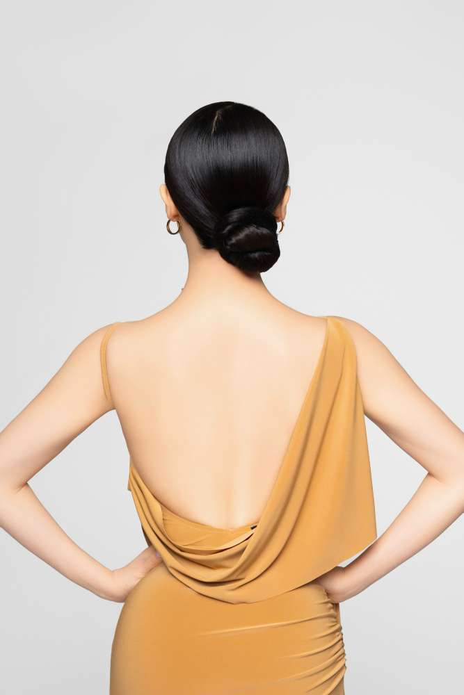 Women's Strappy Flowing Jumpsuit (Gray)