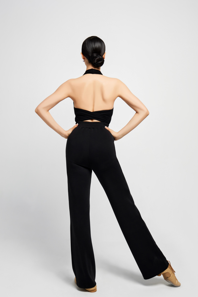 Super Soft Straight Elastic Waist Sweatpants (Caramel)#240506