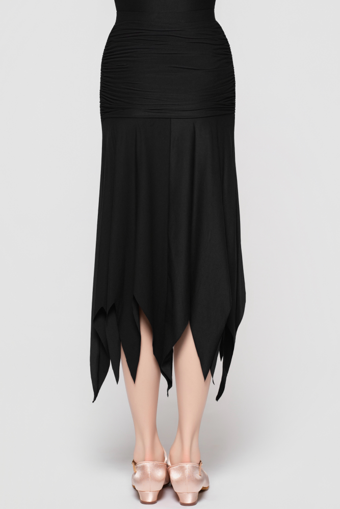 Girls' Barely-There Ultra-Lightweight Flowy Modern Skirt (Nude)