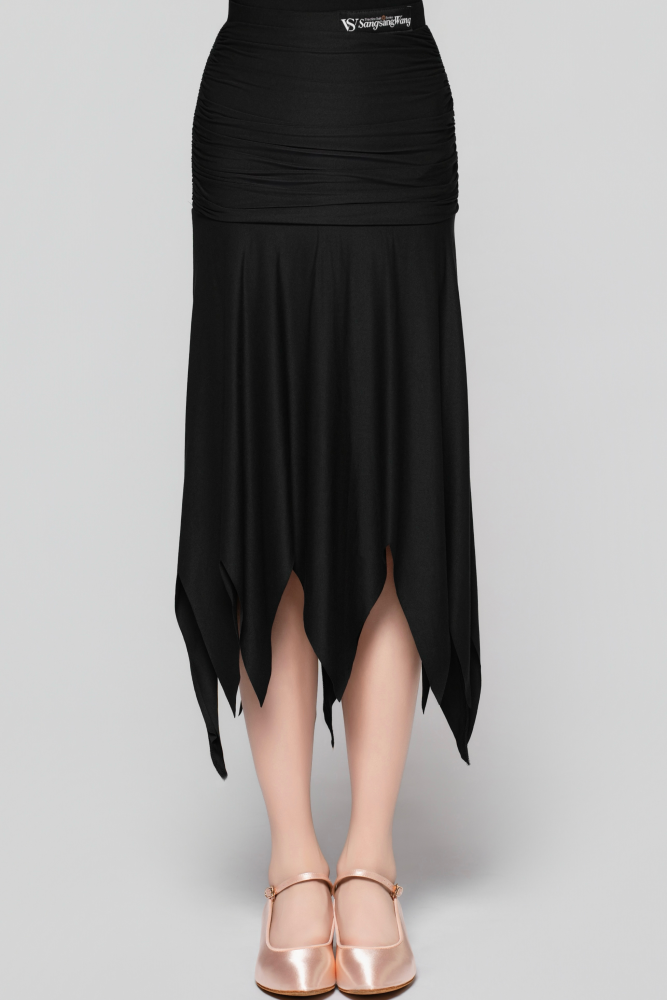 Girls' Barely-There Ultra-Lightweight Flowy Modern Skirt (Nude)
