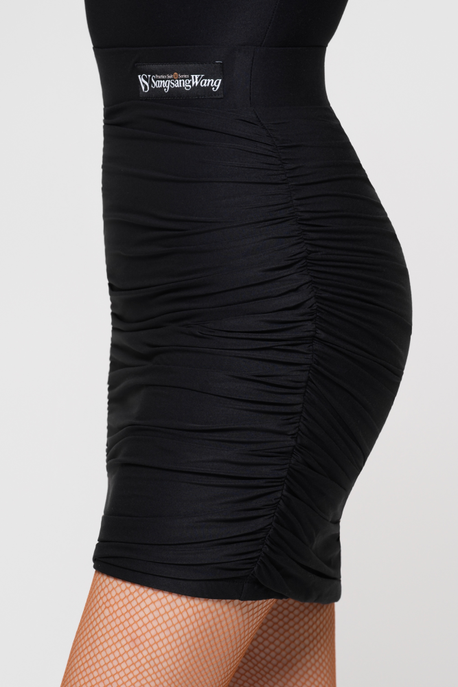Women's Barely-There Ultra-Lightweight Ruched Skirt (Nude)