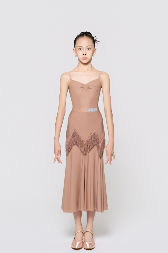 Girls' Barely-There Ultra-Lightweight Camisole Bodysuit (Nude)
