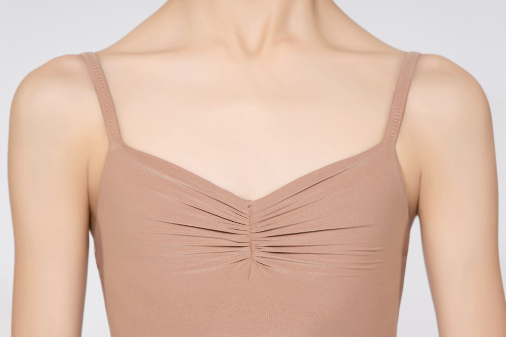 Girls' Barely-There Ultra-Lightweight Camisole Bodysuit (Nude)