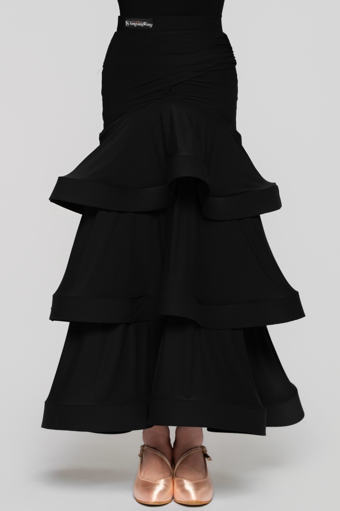 Women’ Barely There Ultra-Lightweight Cake Modern Skirt（Nude）#251113