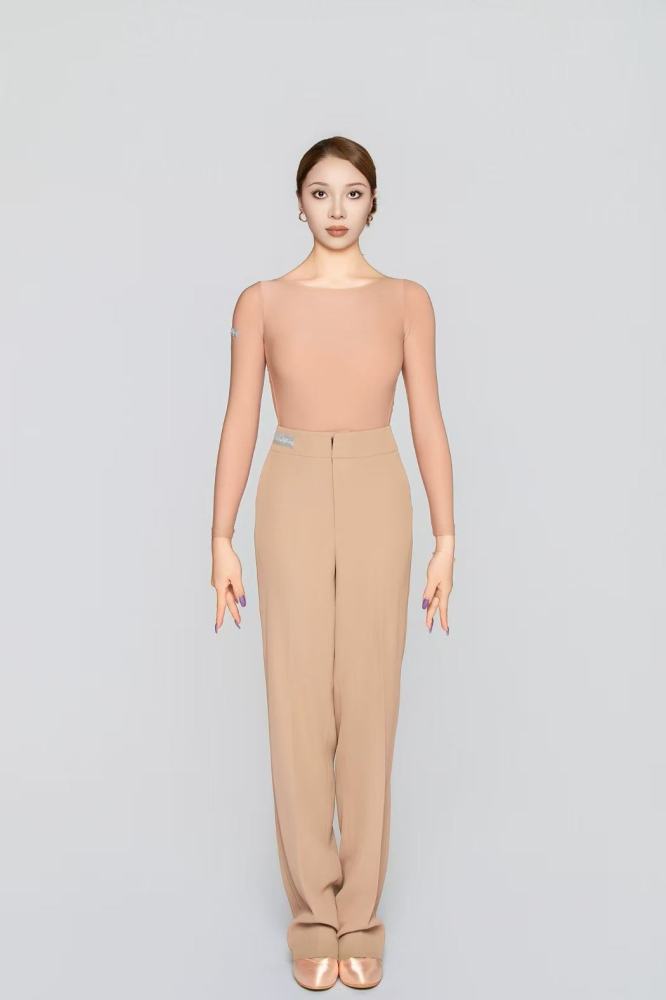 Women's Super Slimming High-Waisted Trousers（Black）#250303