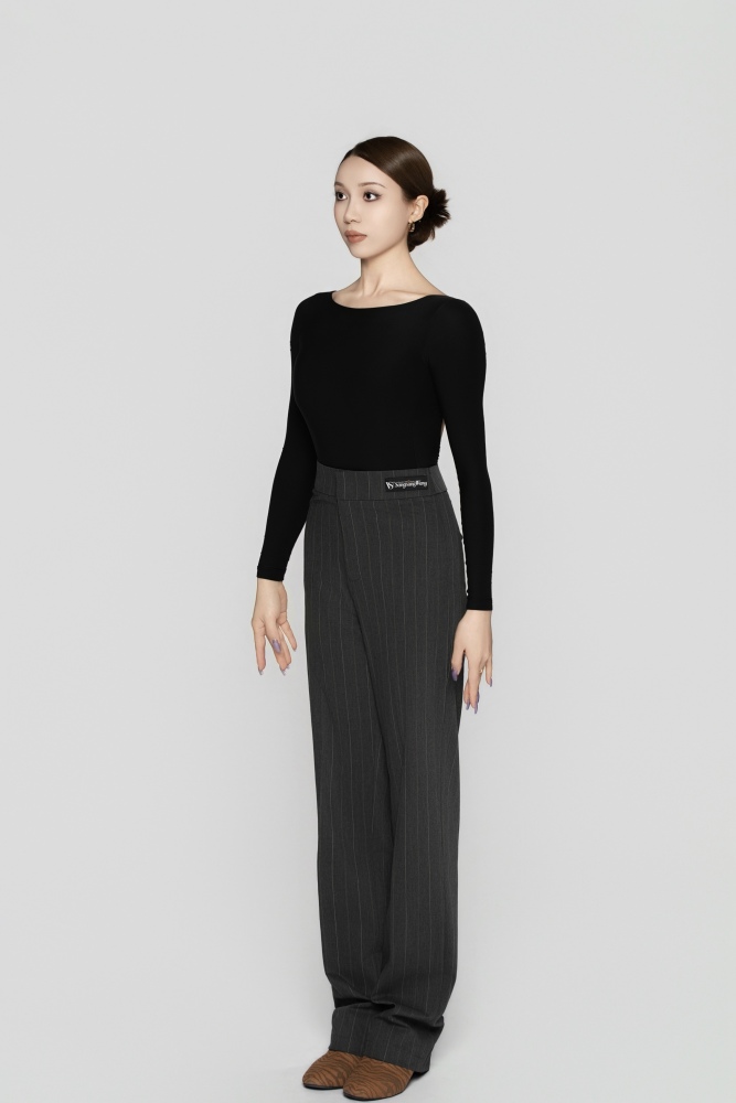 Women's Super Slimming High-Waisted Trousers（Black）#250303