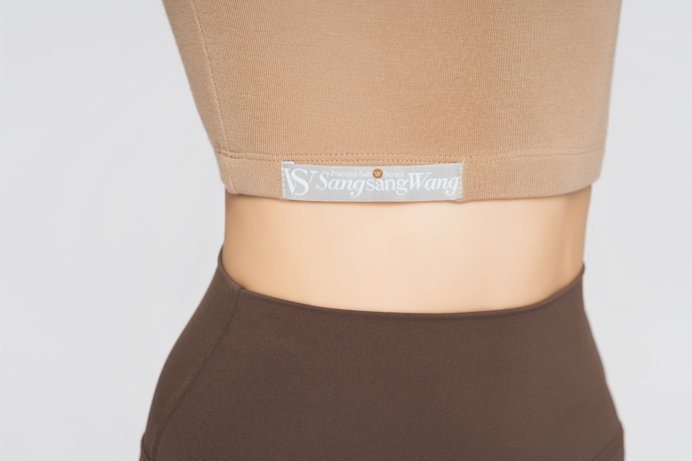 Girls' High-Waisted Shaping Yoga Pants(Black)#251206