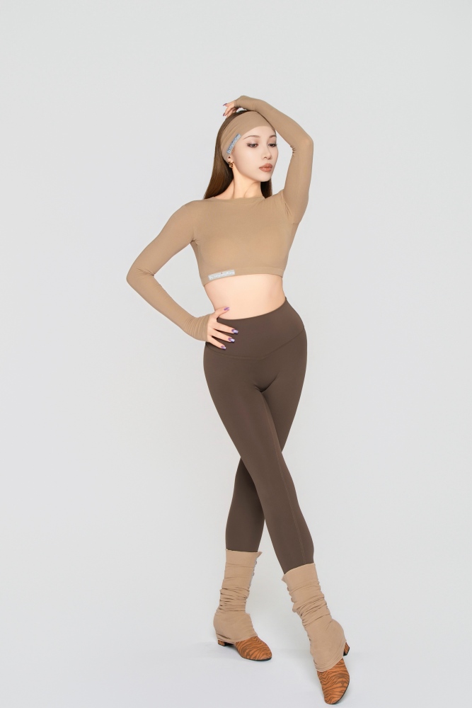 Women's High-Waisted Shaping Yoga Pants(Black)#251202