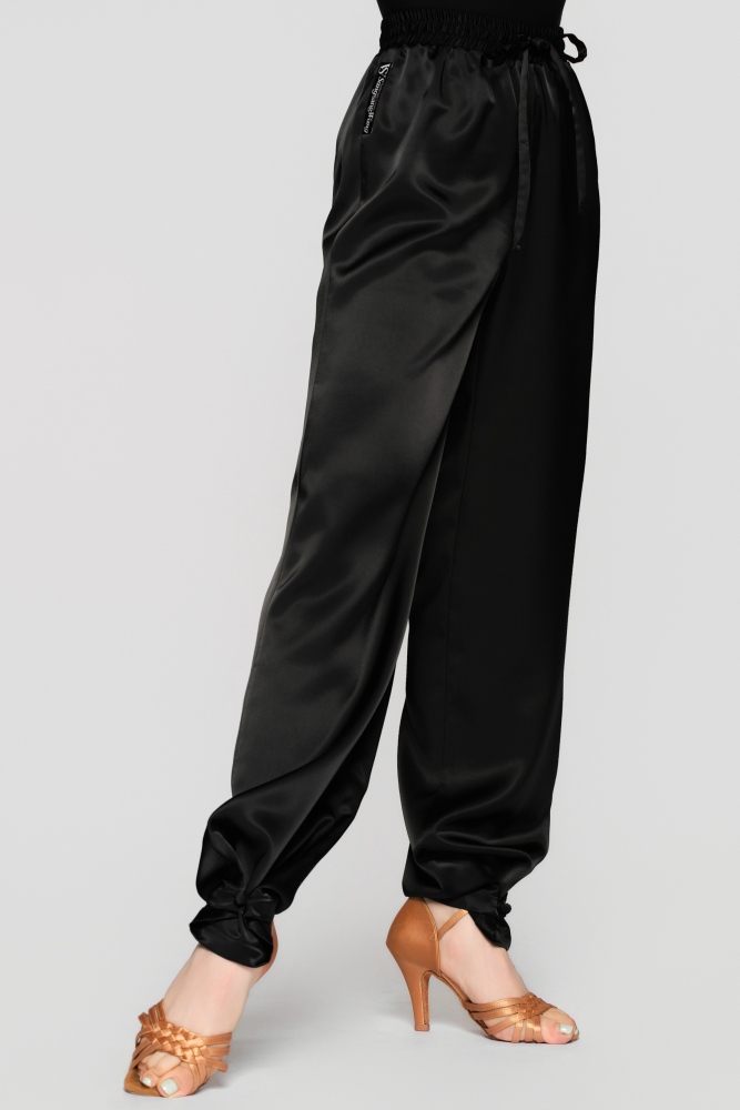 Women's Silk Reversible Pants (Quiet Purple)#251213