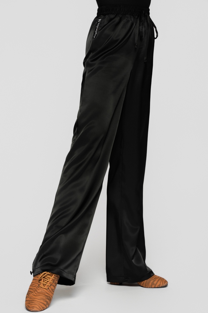 Women's Silk Reversible Pants (Quiet Purple)#251213