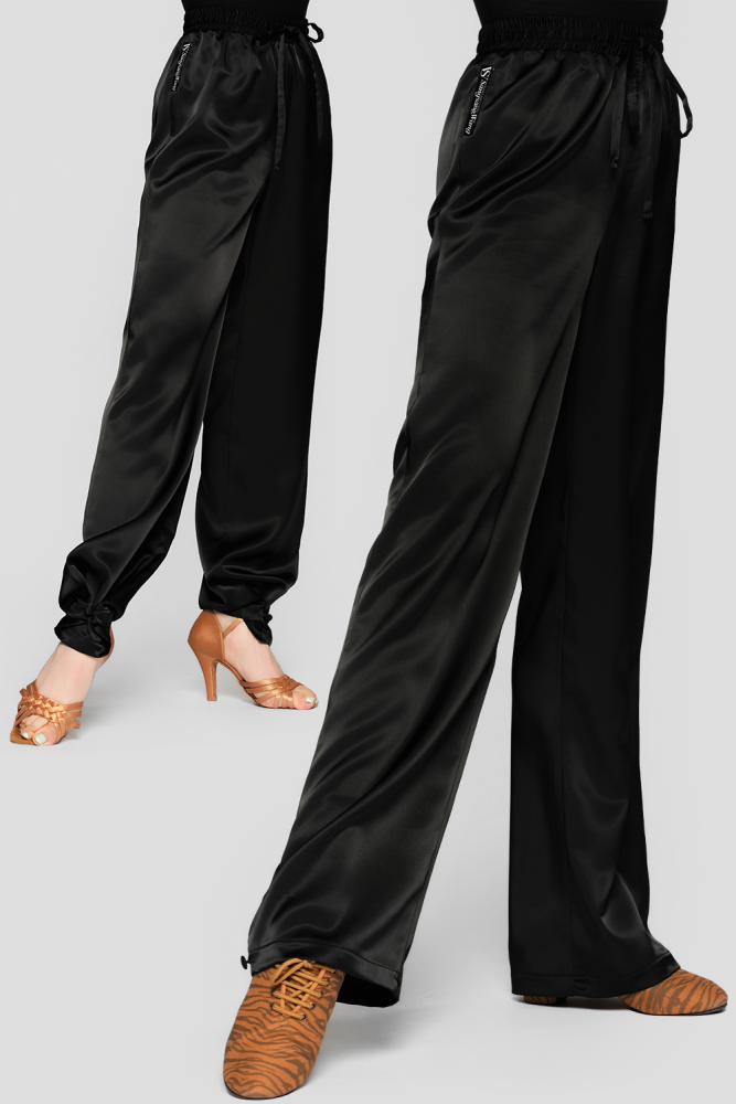Women's Silk Reversible Pants (Quiet Purple)#251213