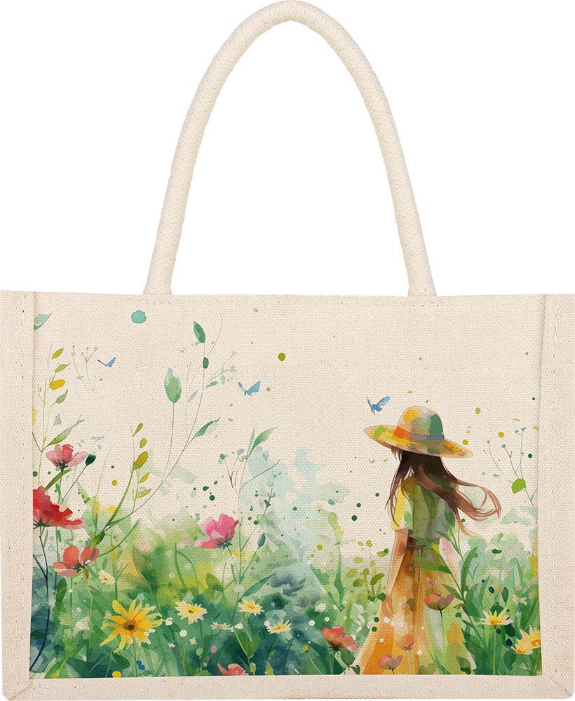 Custom Canvas Beach Bags | Spacious &amp; Stylish