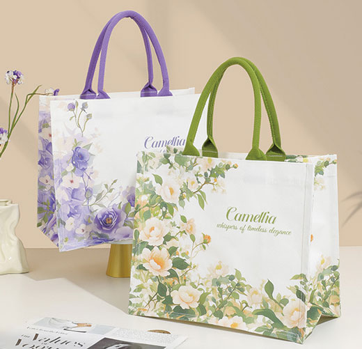 Personalized canvas tote bag gifts