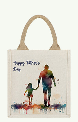 Custom retail canvas shopping bags